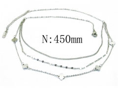 HY Wholesale Stainless Steel 316L Necklaces-HY19N0077HIA