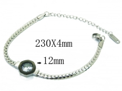 HY Wholesale 316L Stainless Steel Bracelets-HY19B0149PW