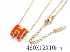 HY Wholesale Stainless Steel 316L Necklaces-HY19N0103PF