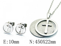 HY Wholesale 316L Stainless Steel jewelry Set-HY58S0737KS