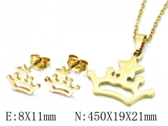 HY Wholesale 316L Stainless Steel jewelry Set-HY58S0713JC