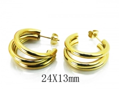 HY Wholesale Stainless Steel Hollow Hoop Earrings-HY58E1456HFF