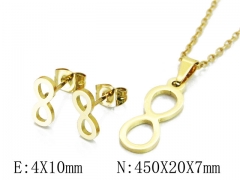 HY Wholesale 316L Stainless Steel jewelry Set-HY58S0720JA