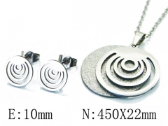 HY Wholesale 316L Stainless Steel jewelry Set-HY58S0749KE