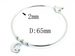 HY Wholesale 316L Stainless Steel Bangle-HY58B0470LZ