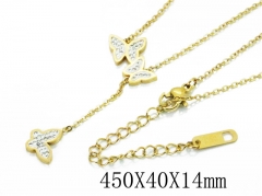 HY Stainless Steel 316L Necklaces (Animal Style)-HY32N0165PF