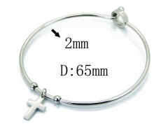 HY Wholesale 316L Stainless Steel Bangle-HY58B0467LT