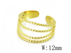 HY Wholesale 316L Stainless Steel Rings-HY32R0059M5