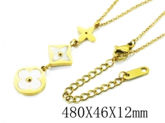 HY Wholesale Stainless Steel 316L Necklaces-HY80N0369OL