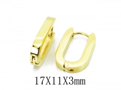 HY Stainless Steel 316L Huggie Hoop Earrings-HY05E1942HZZ