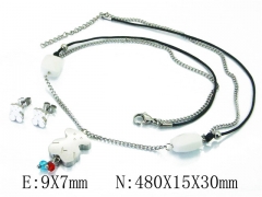 HY 316L Stainless Steel jewelry Bears Set-HY64S1173HOU