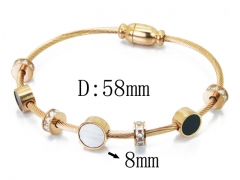 HY Wholesale Bangle (Natural shell)-HY19B0235HOE