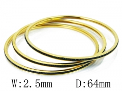 HY Stainless Steel 316L Bangle (Merger)-HY19B0181IIC