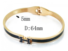 HY Wholesale 316L Stainless Steel Popular Bangle-HY19B0308HOW