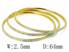 HY Stainless Steel 316L Bangle (Merger)-HY19B0178IIQ