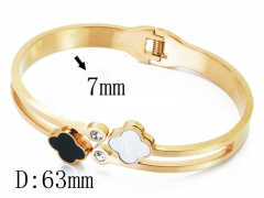 HY Wholesale Bangle (Natural shell)-HY19B0203HOR