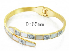 HY Wholesale Bangle (Natural shell)-HY19B0281IIR