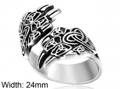 HY Wholesale 316L Stainless Steel Rings-HY0012R264