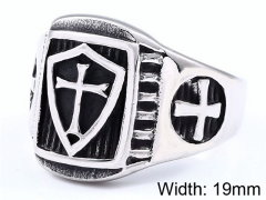 HY Wholesale 316L Stainless Steel Religion Rings-HY0012R297