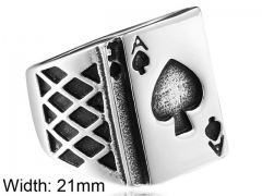 HY Wholesale 316L Stainless Steel Rings-HY0012R234