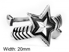 HY Wholesale 316L Stainless Steel Rings-HY0012R306