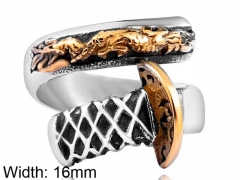 HY Wholesale 316L Stainless Steel Rings-HY0012R296