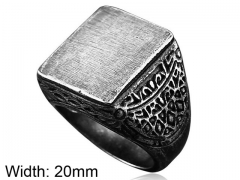 HY Wholesale 316L Stainless Steel Rings-HY0012R443