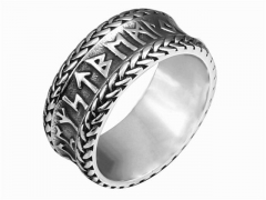 HY Wholesale 316L Stainless Steel Religion Rings-HY0012R327