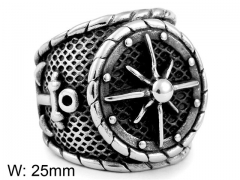 HY Wholesale 316L Stainless Steel Rings-HY0012R142