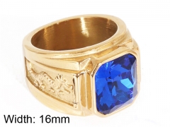 HY Wholesale 316L Stainless Steel CZ Rings-HY0001R159