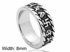 HY Jewelry Wholesale Stainless Steel 316L Religion Rings-HY0001R173