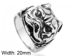 HY Wholesale Jewelry Stainless Steel 316L Animal Rings-HY0001R174