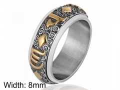 HY Wholesale 316L Stainless Steel Casting Rings-HY0001R141