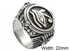 HY Jewelry Wholesale Stainless Steel 316L Religion Rings-HY0001R329