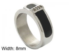 HY Wholesale 316L Stainless Steel Rings-HY0001R413