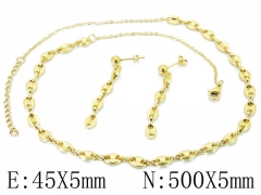 HY Wholesale 316L Stainless Steel jewelry Set-HY06S1039HMR