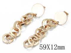 HY Wholesale 316L Stainless Steel Drops Earrings-HY06E1674OV