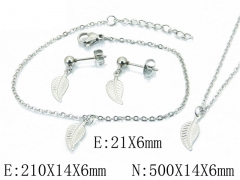 HY Wholesale 316L Stainless Steel jewelry Set-HY59B1667LA