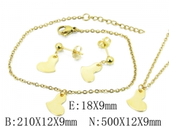 HY Wholesale 316L Stainless Steel jewelry Set-HY59B1681MB