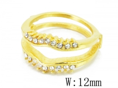 HY Wholesale Stainless Steel 316L CZ Rings-HY15R1475HUS