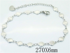 HY Wholesale stainless steel Anklet Jewelry-HY81B0607JJ