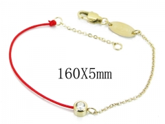 HY Stainless Steel 316L Bracelets (Rope Weaving)-HY47B0084MX