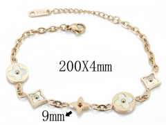 HY Wholesale Stainless Steel 316L Popular Bracelets-HY47B0024HHW