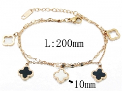 HY Wholesale Stainless Steel 316L Charm Bracelets-HY47B0021HVV