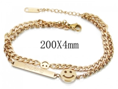 HY Wholesale 316L Stainless Steel ID Bracelets-HY47B0049HZZ