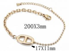 HY Wholesale 316L Stainless Steel Bracelets-HY47B0037NC