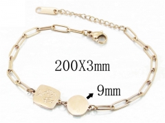 HY Wholesale 316L Stainless Steel ID Bracelets-HY47B0046OZ