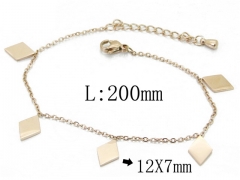 HY Wholesale Stainless Steel 316L Charm Bracelets-HY47B0119NV