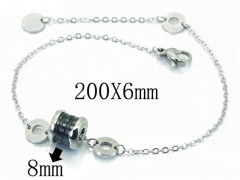 HY Wholesale Stainless Steel 316L Popular Bracelets-HY47B0065PT