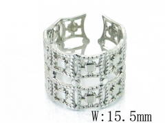 HY Jewelry Wholesale Stainless Steel 316L Open Rings-HY20R0001MQ